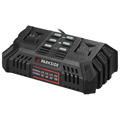 شارژر سریع دوگانه پارک ساید PDSLG 20 B1