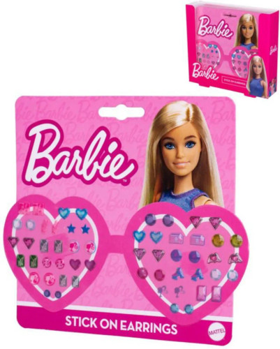 گوشوارههای چسبی باربی MATTEL BRB ست بزرگ کودکانه