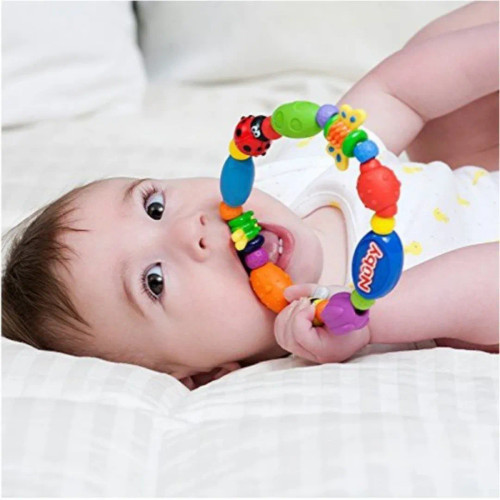 دندانگیر حلقه ای طرح حیوانات Nuby