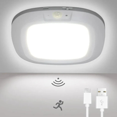 چراغ سقفی شارژی LED با حسگر حرکتی
